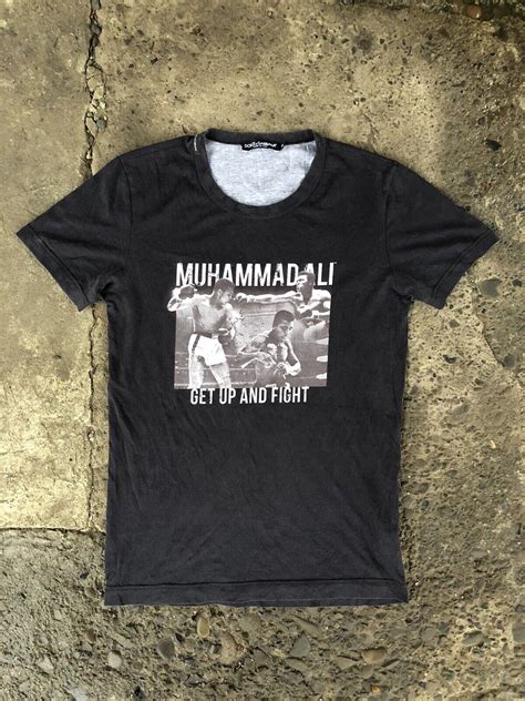 Dolce & Gabbana Muhammad Ali Screen Print Tee .